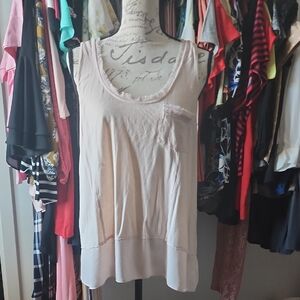 Elegant Blush Tank Top